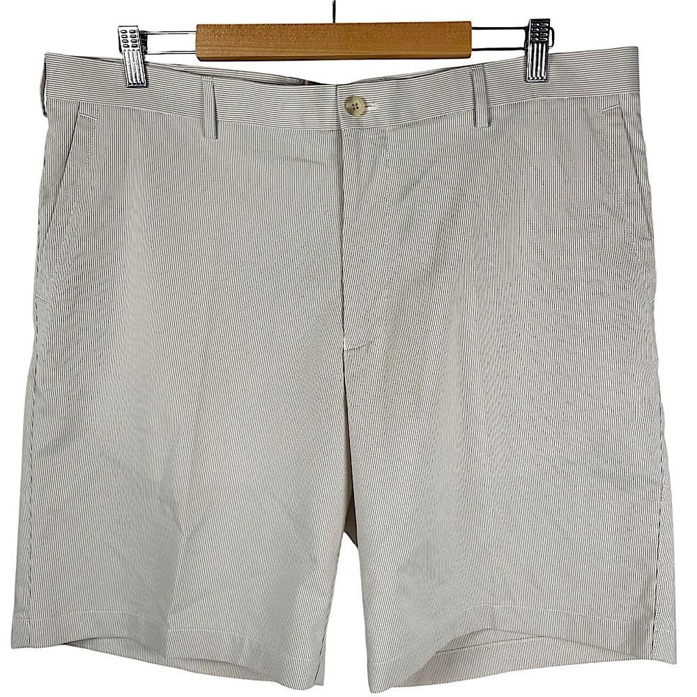 Peter Millar Salem Performance Pincord Khaki Golf Shorts Men’s Size 40